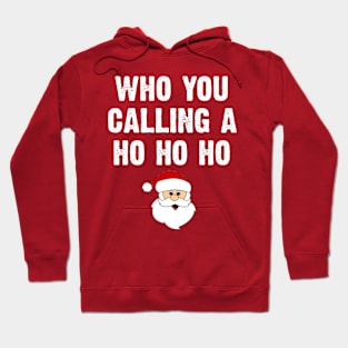 Who you Calling A Ho Ho Ho Hoodie